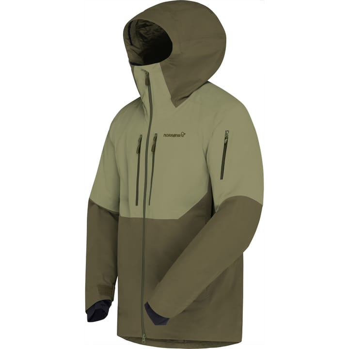 Norrøna Lofoten Gore-Tex Thermo80 Jacket M'S Olive Night/deep Lichen Green Norrøna