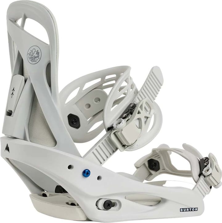 Burton Women's Citizen Re:Flex Snowboard Bindings Gray Cloud Burton Burton Women's Citizen Re:Flex Snowboard Bindings Gray Cloud Burton