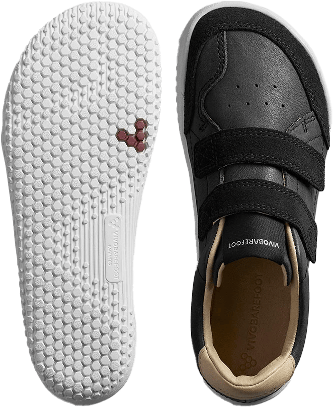 Vivobarefoot Kids' Gobi Sneaker Obsidian Vivobarefoot