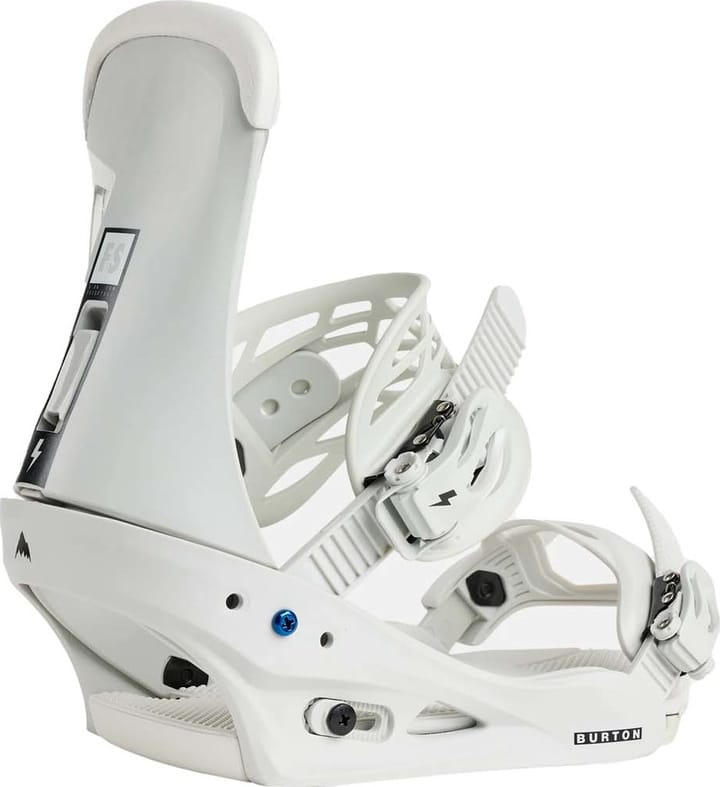 Burton Men's Freestyle Re:Flex Snowboard Bindings Gray Cloud Burton