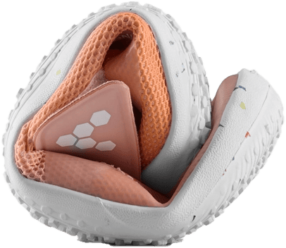 Vivobarefoot Kids' Primus Sport IV Pre-School Apricot Vivobarefoot