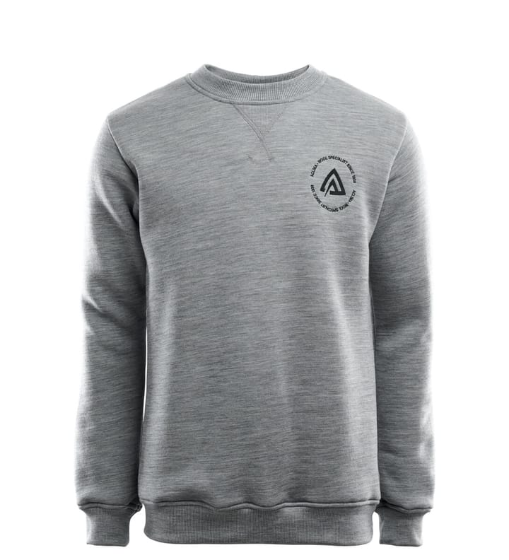 Aclima Fleecewool Crew Neck Man Grey Melange Aclima Aclima Fleecewool Crew Neck Man Grey Melange Aclima