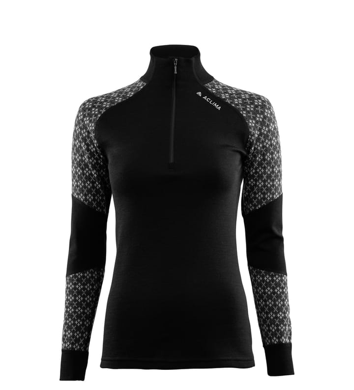 Aclima Women's DesignWool Glitre Mockneck Alm Aclima Aclima Women's DesignWool Glitre Mockneck Alm Aclima