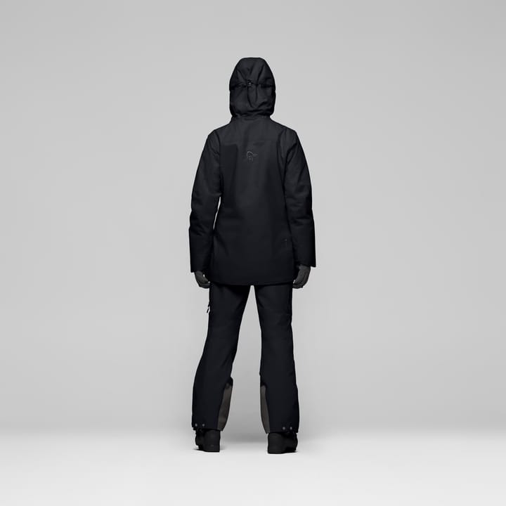 Norrøna Lofoten Gore-Tex Thermo80 Jacket W'S Caviar Black Norrøna