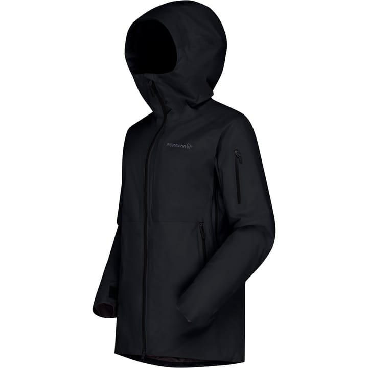 Norrøna Lofoten Gore-Tex Thermo80 Jacket W'S Caviar Black Norrøna