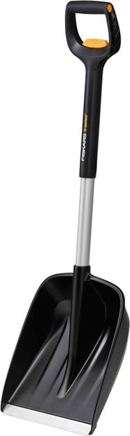 Fiskars Bilsnöskyffel X-Series Teleskopisk Svart Fiskars