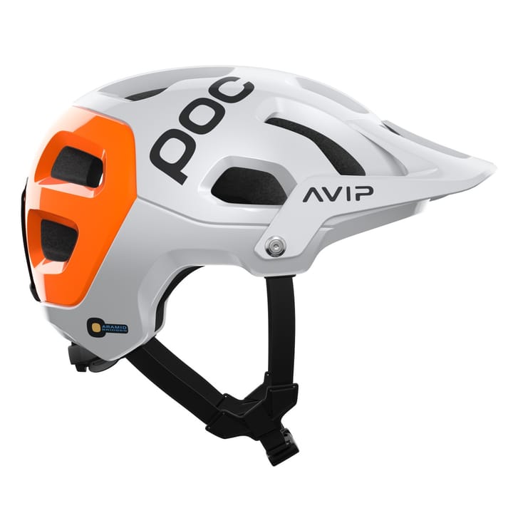 POC Tectal Race Mips Nfc Hydrogen White/Fluorescent Orange AVIP POC