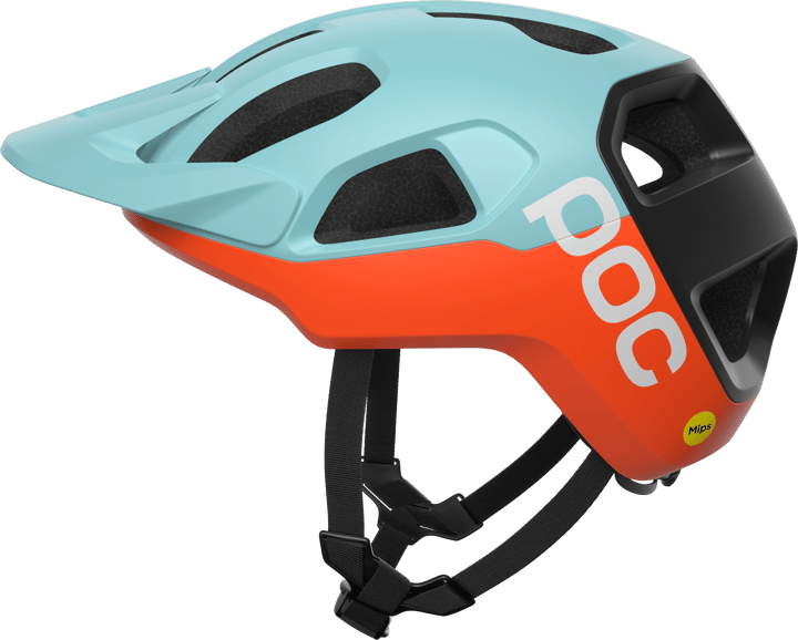 POC Cularis MTB Helmet Indicolite Blue Matt/Carnelian Orange Matt POC