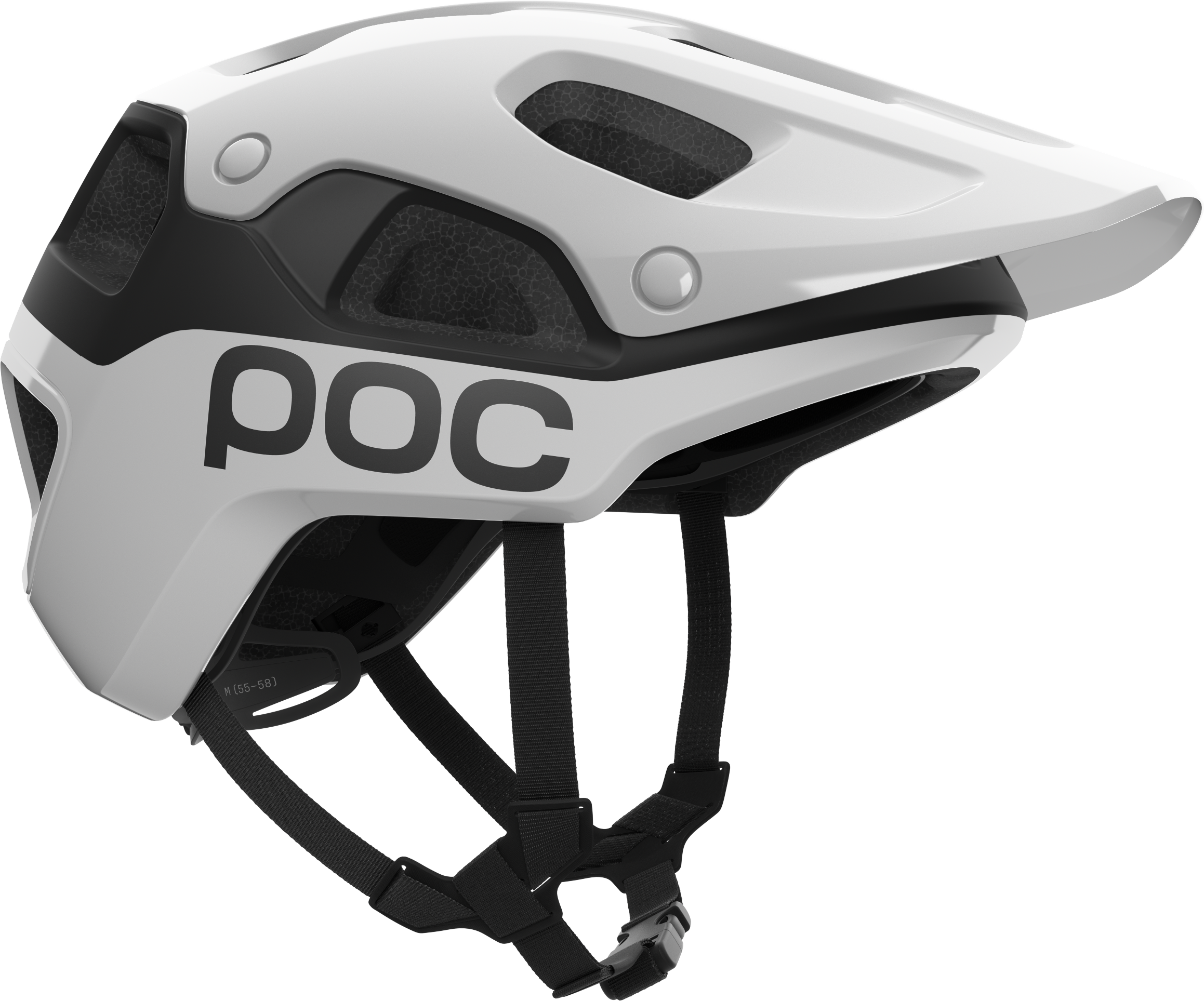 POC Cularis Pure MTB Helmet Hydrogen White/Uranium Black Matt  M