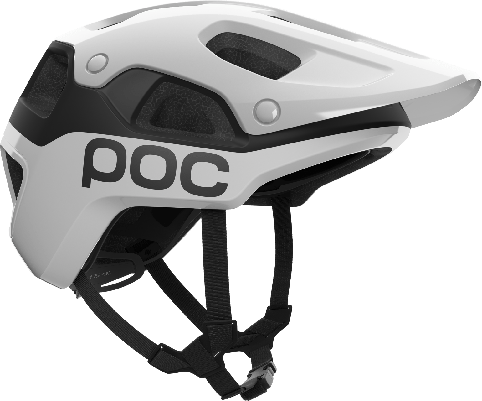 POC Cularis Pure MTB Helmet Hydrogen White/Uranium Black Matt