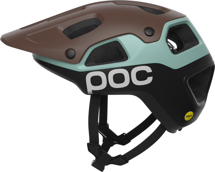 POC Cularis Pure MTB Helmet Bronzite Brown Matt/Lazurite Blue Matt POC