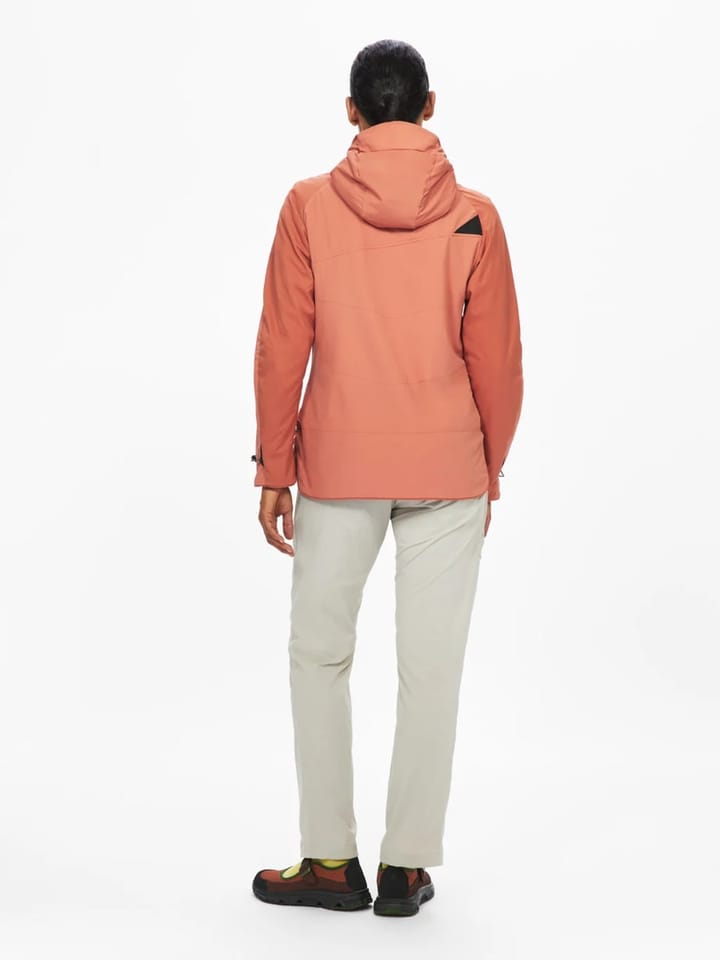 Klättermusen Women's Vili Hood Jacket Stone Red Klättermusen
