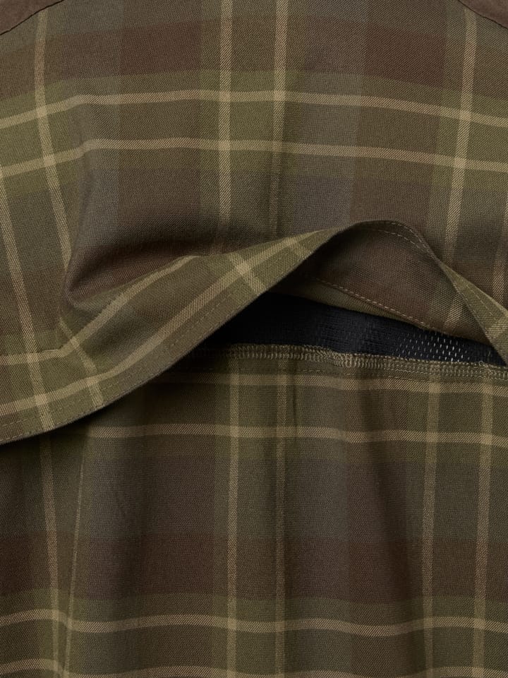 Chevalier Men's Chill Coolmax Shirt Pinegrove Green Checked Chevalier