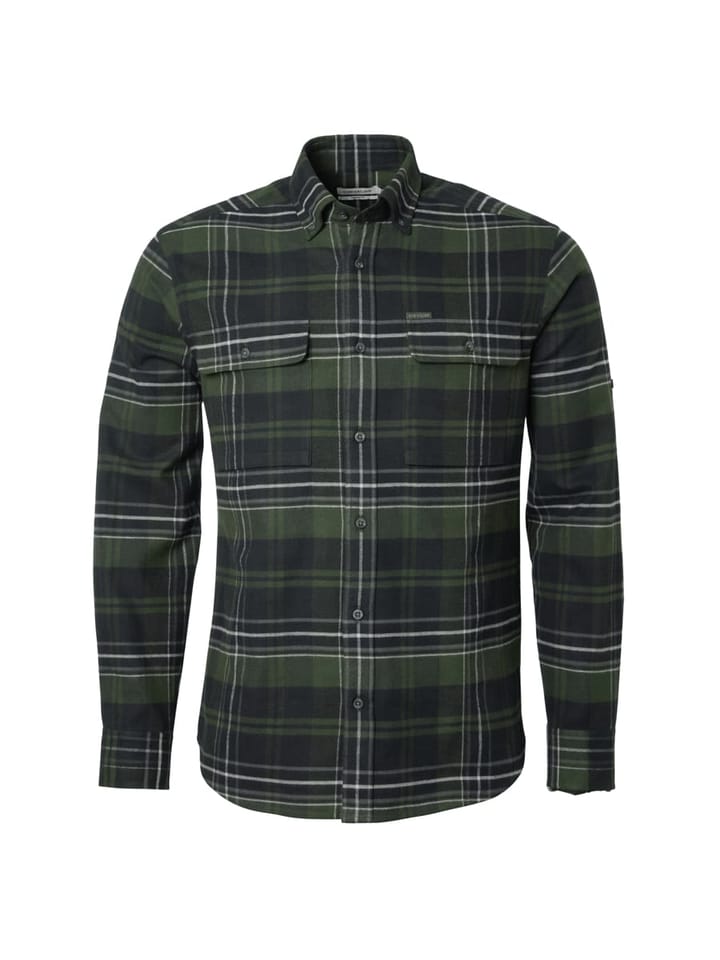 Chevalier Heron Flannel Shirt Men October Green Checked Chevalier