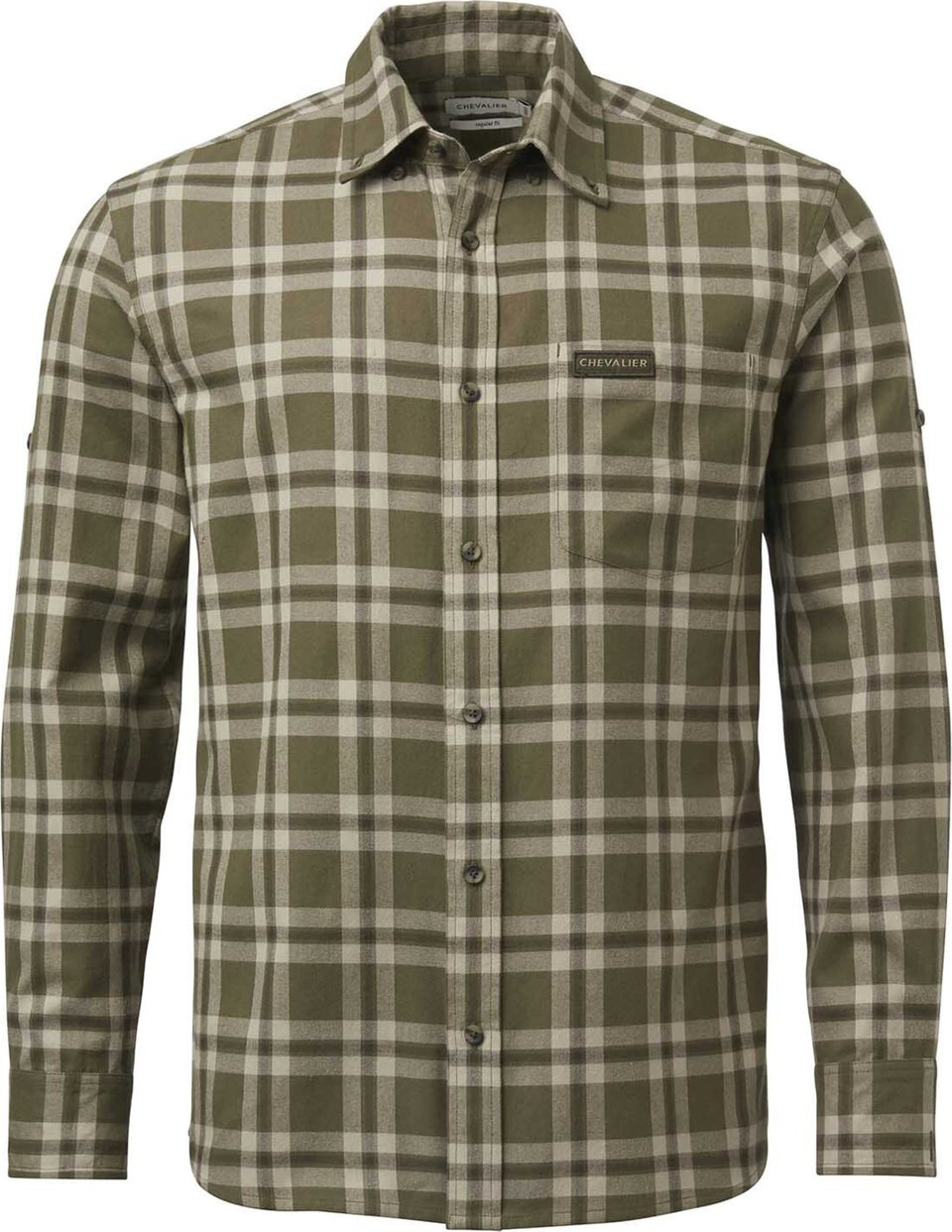 Men's Teal Light Flannel Shirt