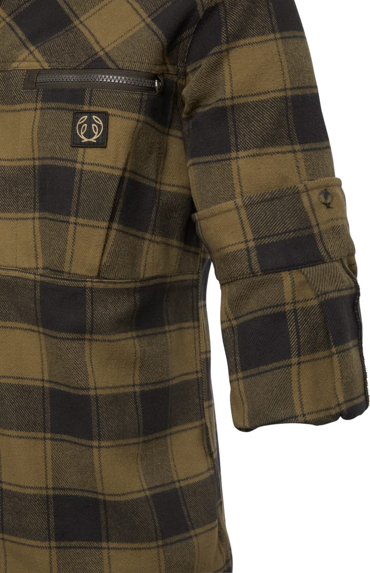 Chevalier Men's Raptor Heavy Flannel Shirt Kodiak Brown Checked Chevalier