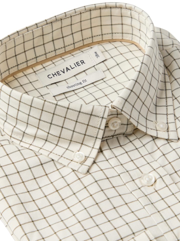 Chevalier Women's Florence Shooting Fit Stretch Shirt Highland Green Tattersall Chevalier