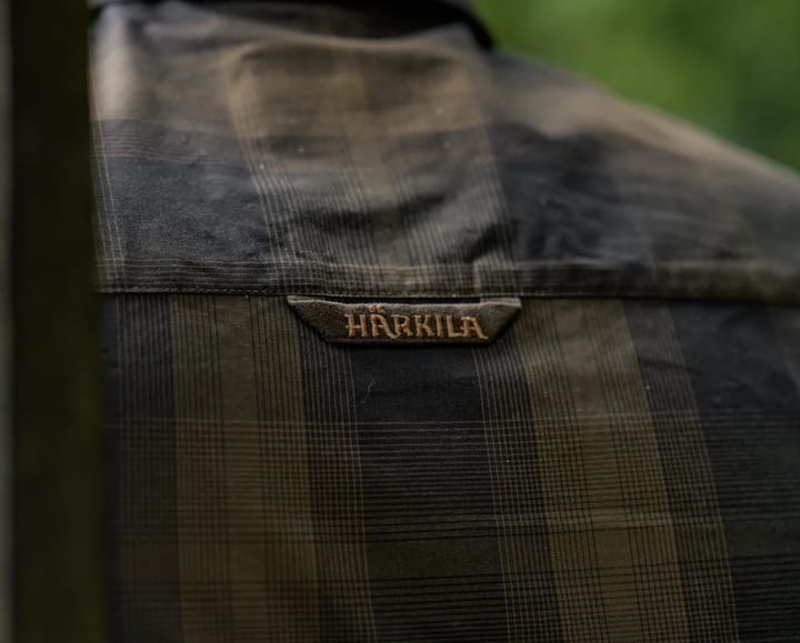Härkila Men's Akkan Shirt Willow Green/shadow Brown