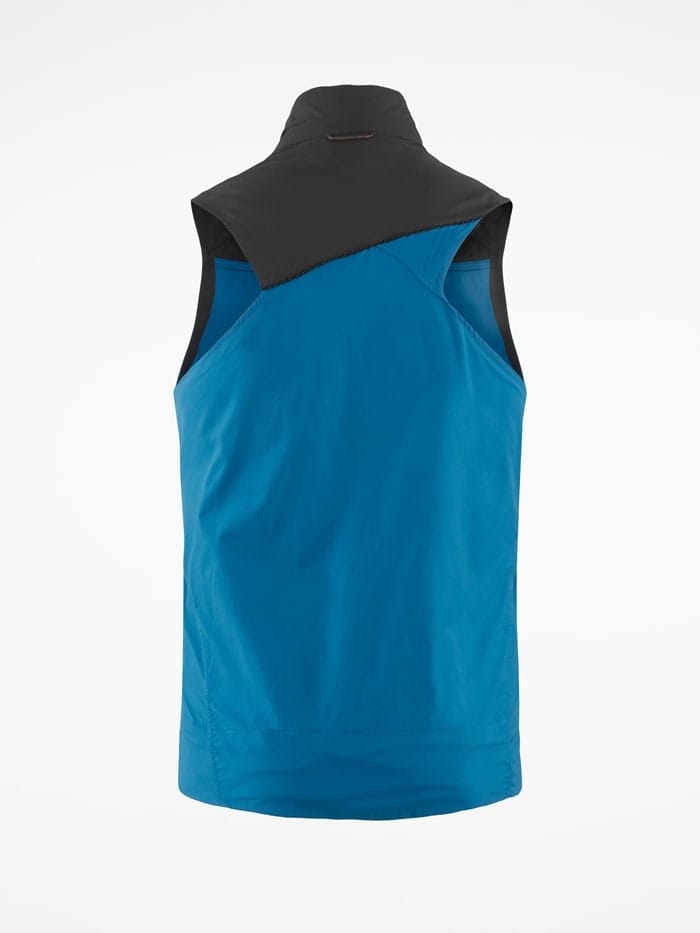 Klättermusen Men's Nal Vest Blue Sapphire-Raven Klättermusen