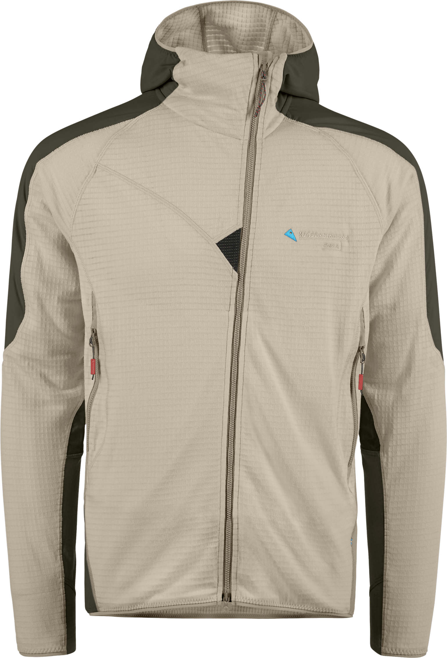Klättermusen Men's Embla Hood Jacket Rosin Green/Silver Green