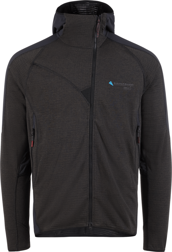 Klättermusen Men's Embla Hood Jacket Black/Raven Klättermusen