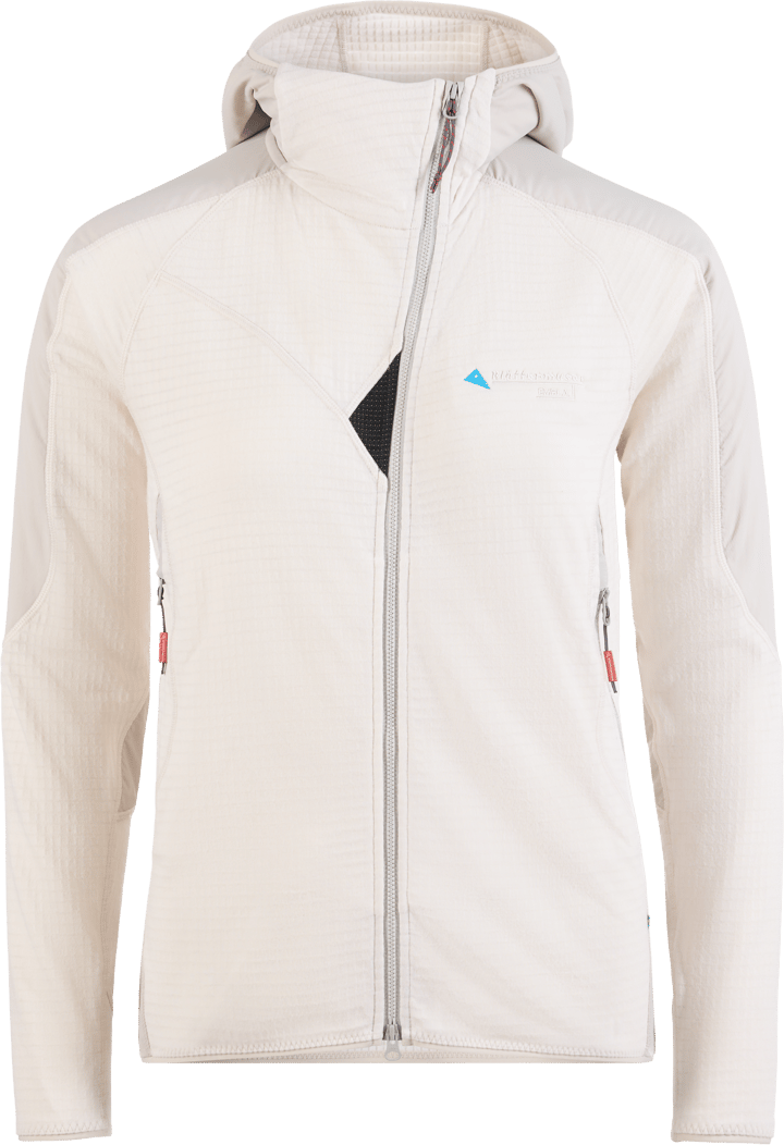 Klättermusen Women's Embla Hood Jacket Moon/Putty Grey Klättermusen