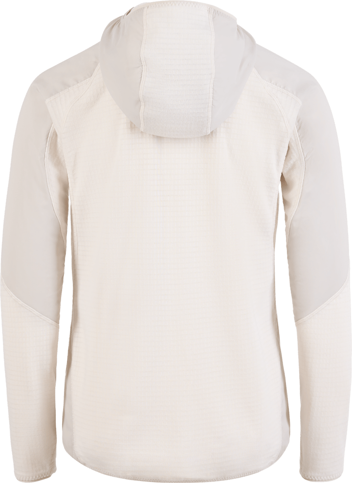 Klättermusen Women's Embla Hood Jacket Moon/Putty Grey Klättermusen