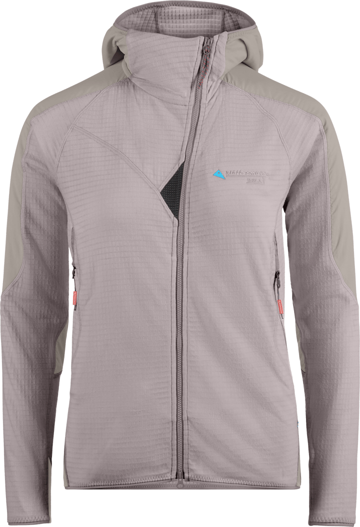 Klättermusen Women's Embla Hood Jacket Ridge Grey/Purple Dove Klättermusen
