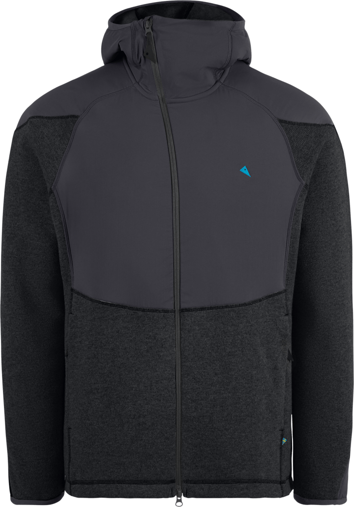 Klättermusen Men's Balderus Hood Jacket Black/Charcoal Klättermusen