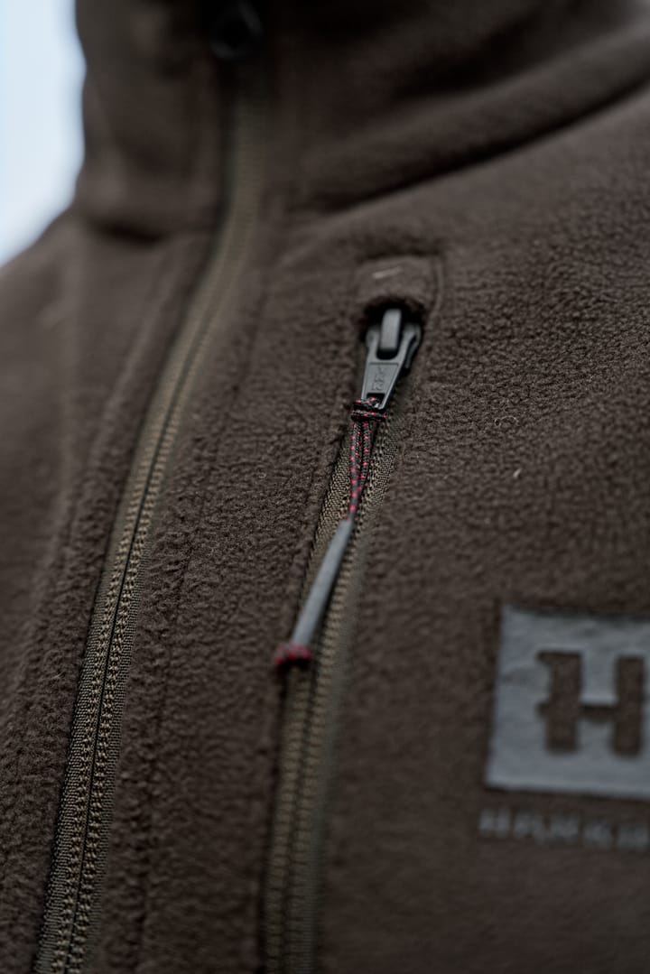 Härkila Men's Aspire Fleece Vest Shadow Brown Härkila Härkila Men's Aspire Fleece Vest Shadow Brown Härkila