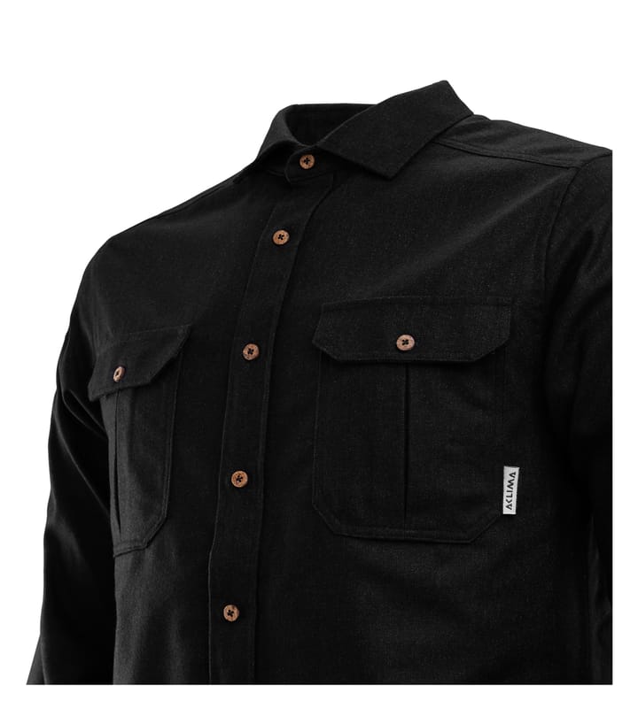 Aclima Men's ReBorn Woolshirt Dark Grey Melange Aclima Aclima Men's ReBorn Woolshirt Dark Grey Melange Aclima