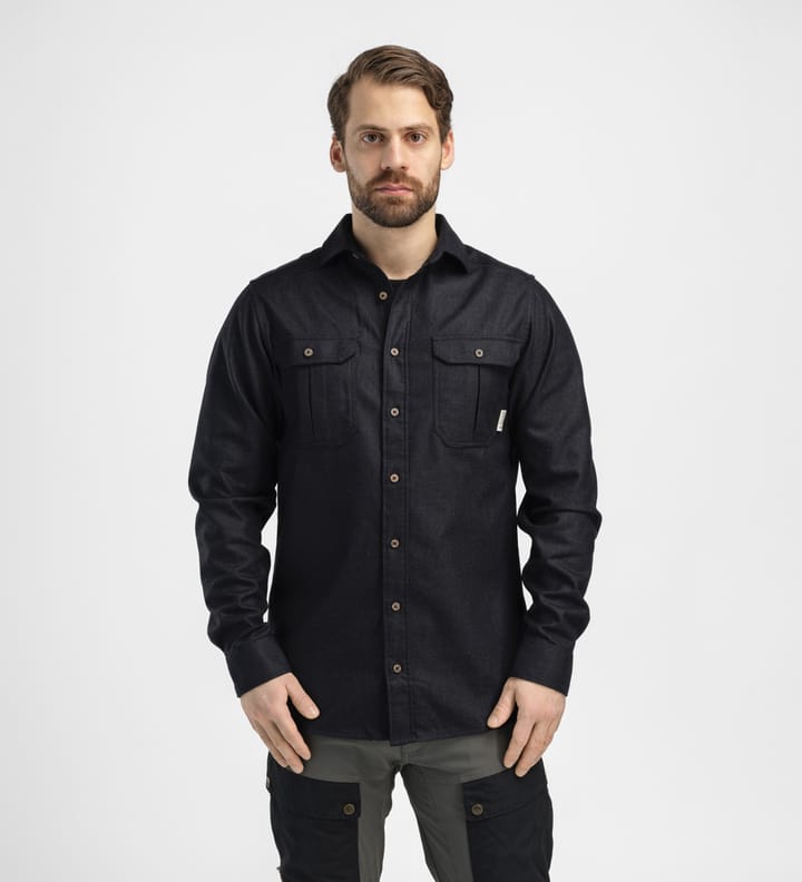 Aclima Men's ReBorn Woolshirt Dark Grey Melange Aclima Aclima Men's ReBorn Woolshirt Dark Grey Melange Aclima