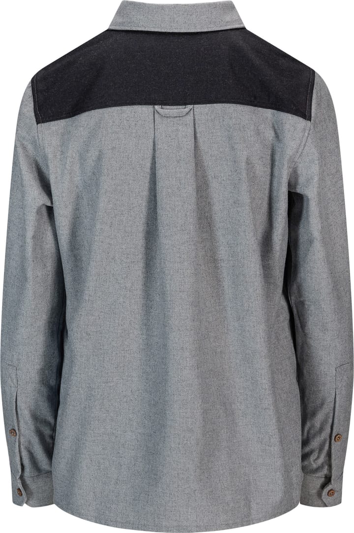 Aclima Women's ReBorn Woolshirt Light Grey Melange Aclima