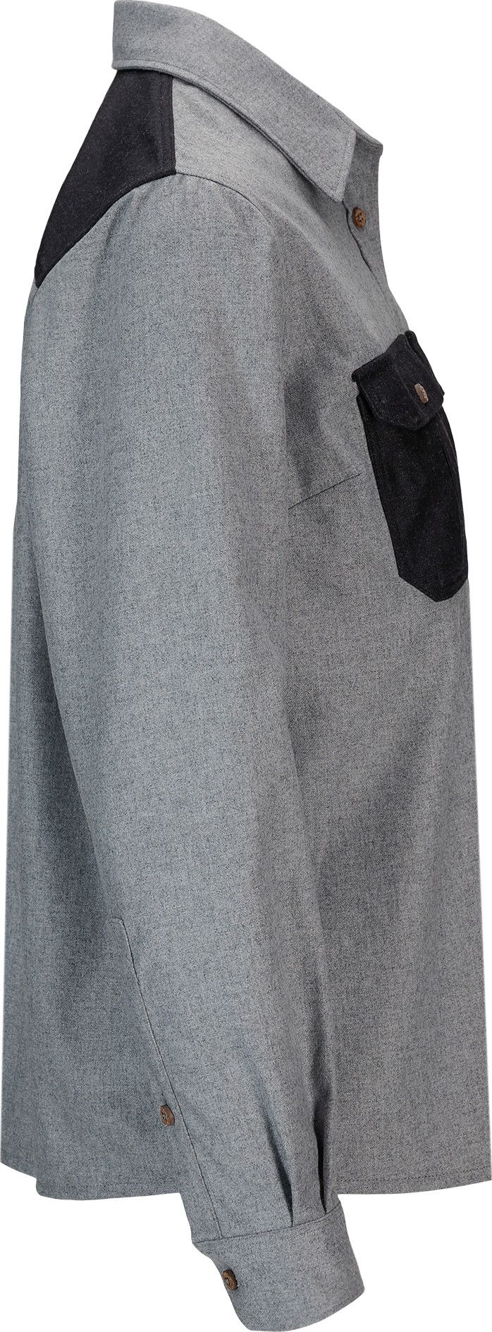 Aclima Women's ReBorn Woolshirt Light Grey Melange Aclima