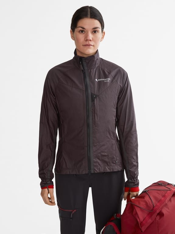 Klättermusen Ansur Wind Jacket Women's Raven Burnt Klättermusen Klättermusen Ansur Wind Jacket Women's Raven Burnt Klättermusen