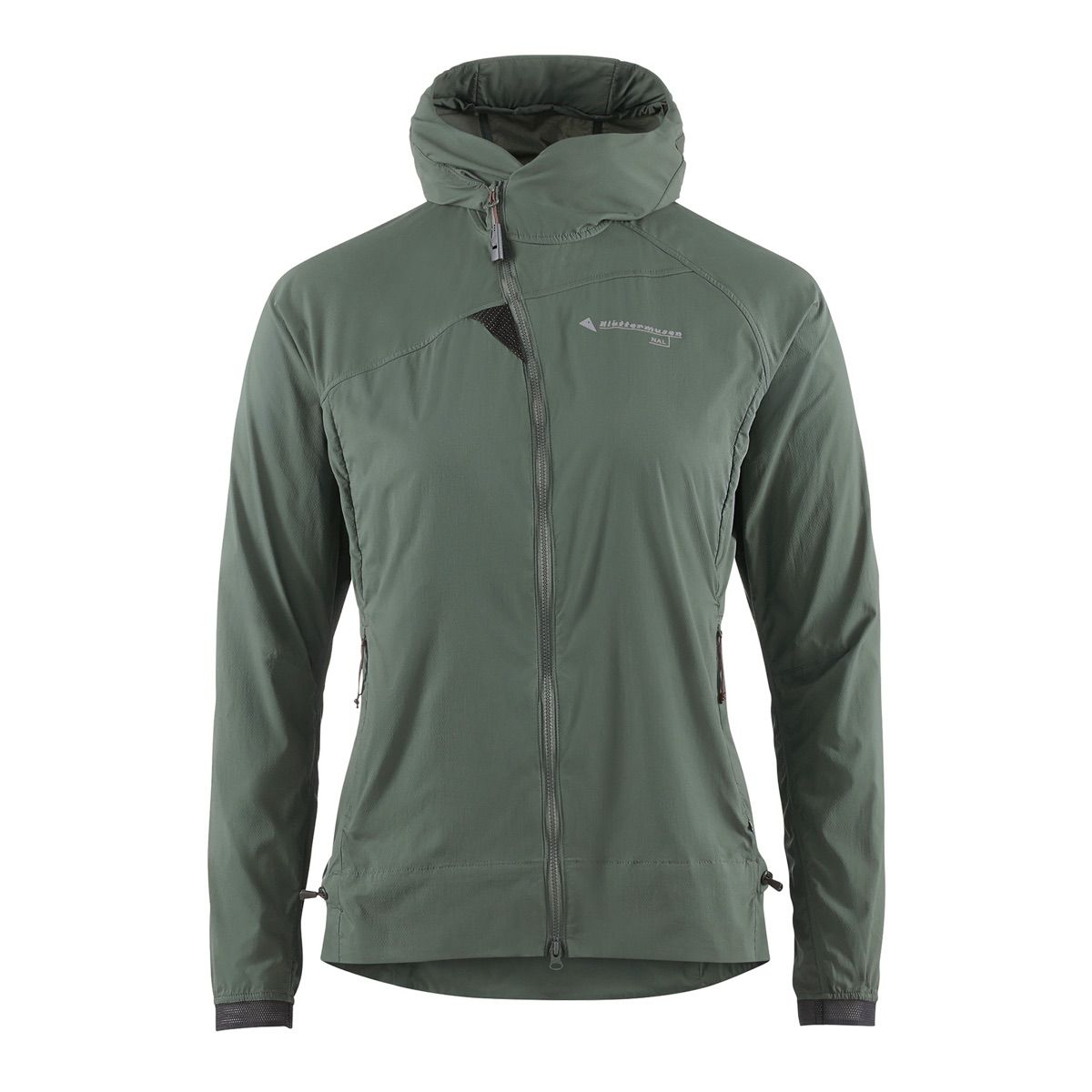 Klättermusen Nal Hooded Jacket W's Swamp Green