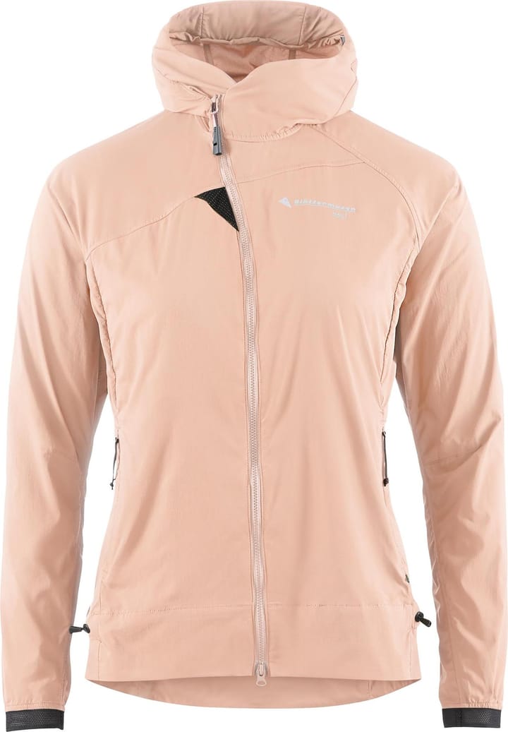 Klättermusen Women's Nal Hooded Jacket Cream Rose Klättermusen