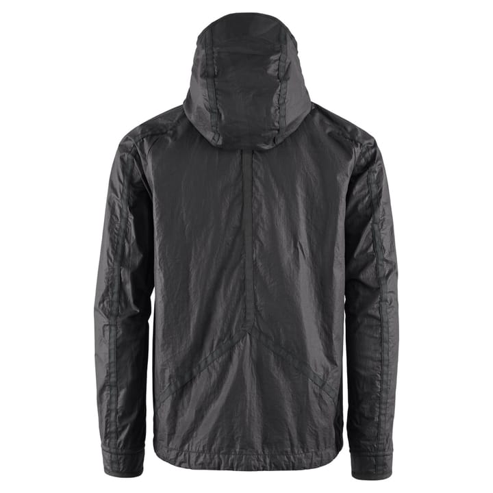 Klättermusen Men's Ansur Hooded Wind Jacket Raven Black Klättermusen