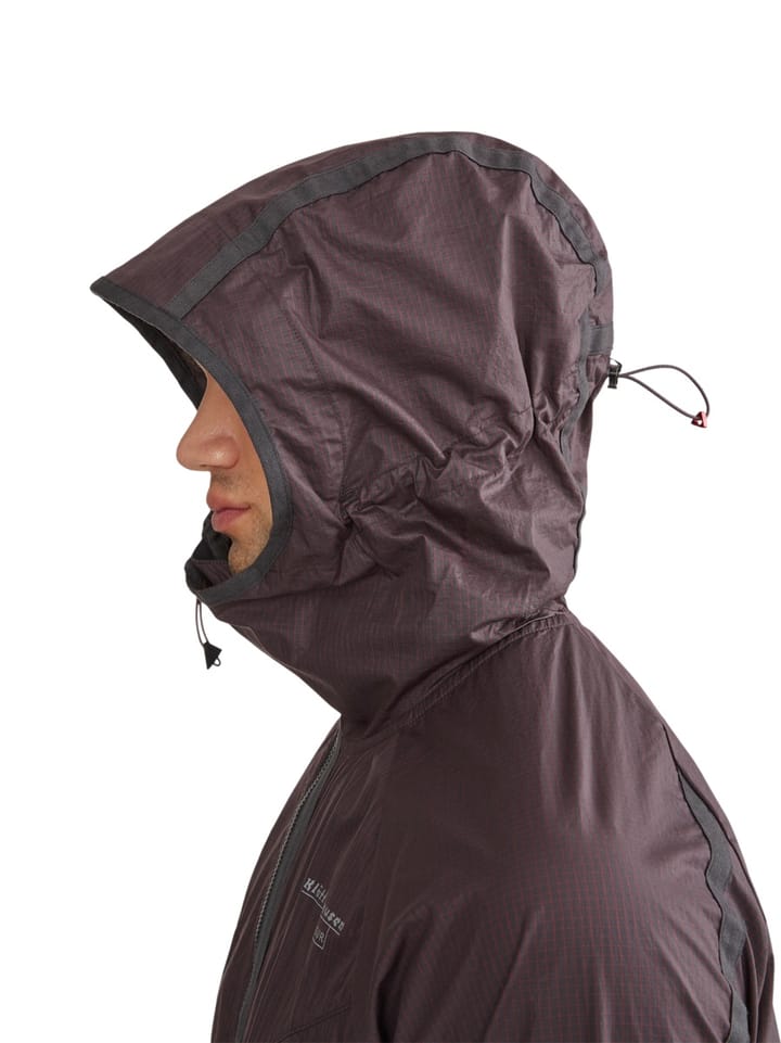 Klättermusen Men's Ansur Hooded Wind Jacket Raven Black Klättermusen
