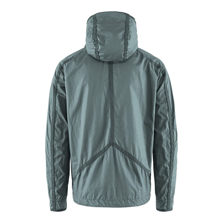 Klättermusen Men's Ansur Hooded Wind Jacket Stone Blue Klättermusen Klättermusen Men's Ansur Hooded Wind Jacket Stone Blue Klättermusen