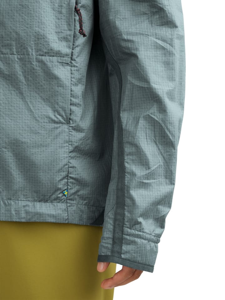 Klättermusen Women's Ansur Hooded Wind Jacket Raven Black Klättermusen