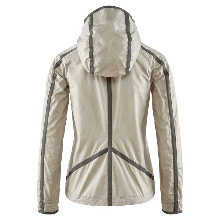 Klättermusen Women's Ansur Hooded Wind Jacket Dove Raven Klättermusen