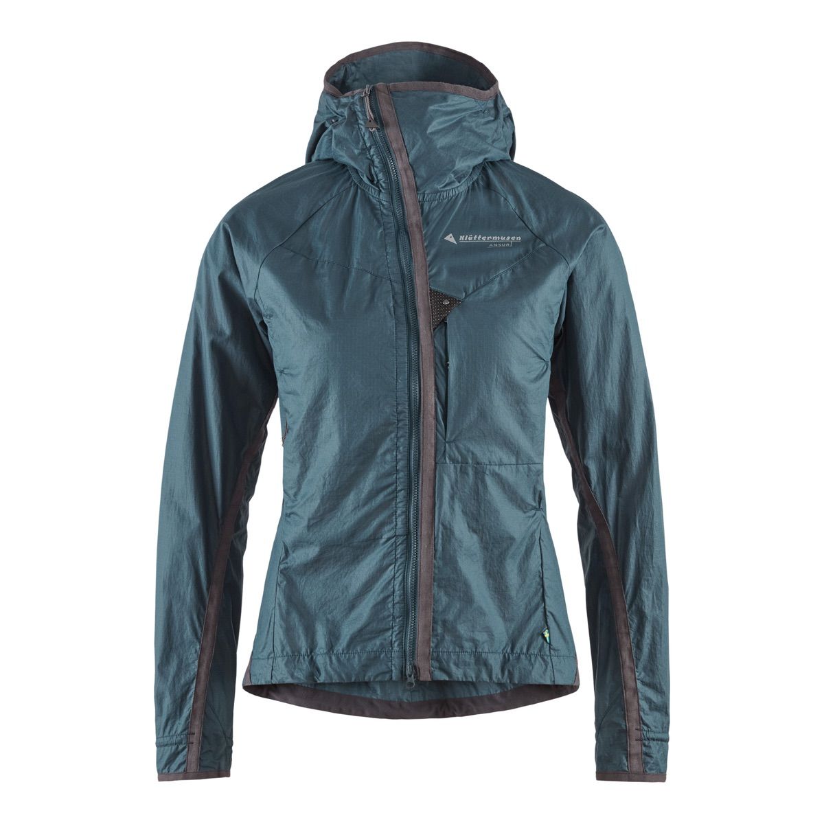 Klättermusen Ansur Hooded Wind Jacket Women's Midnight Blue