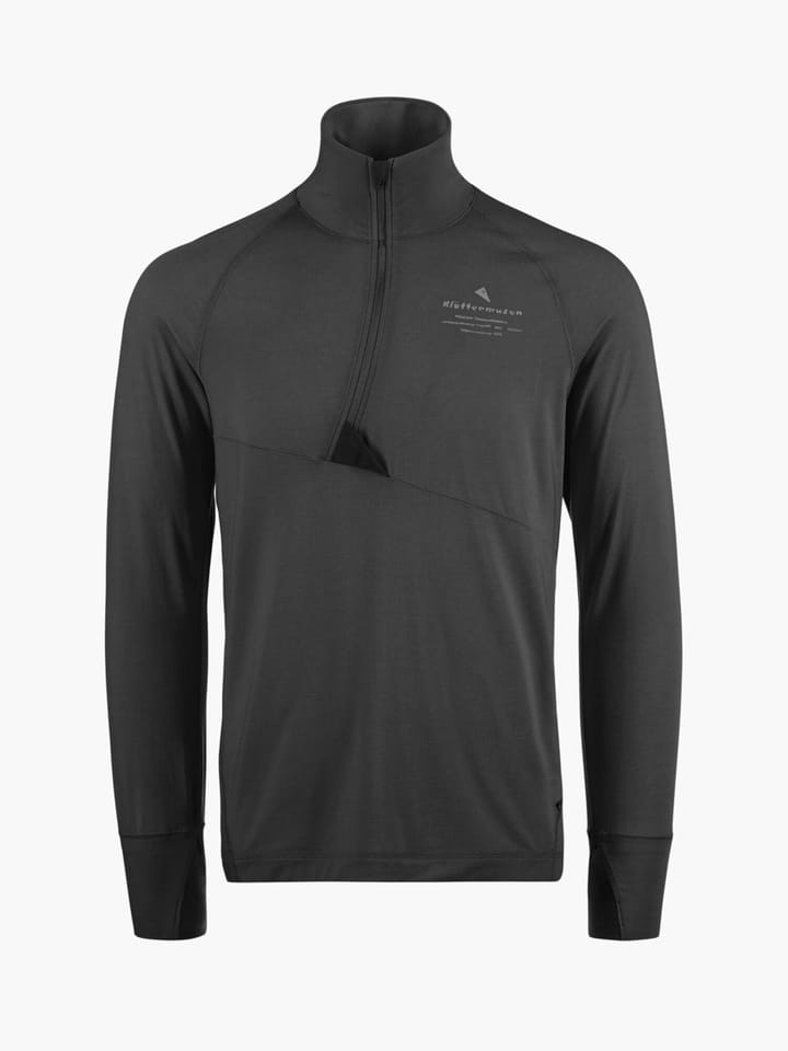 Klättermusen Men's Fafne Half Zip Sweater Raven Klättermusen