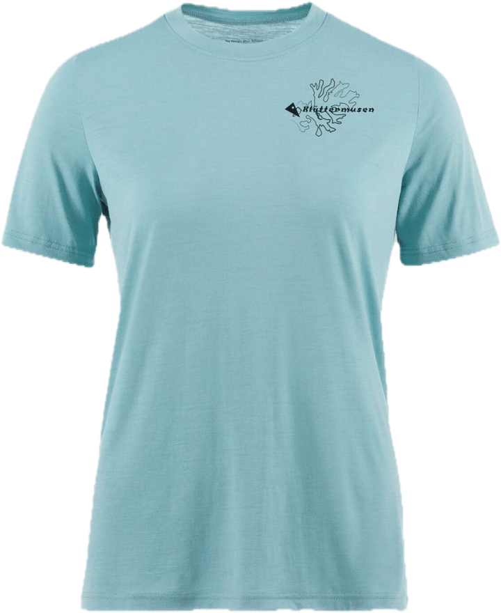 Klättermusen Narfi Periderm Tee W'S Mineral Blue Klättermusen