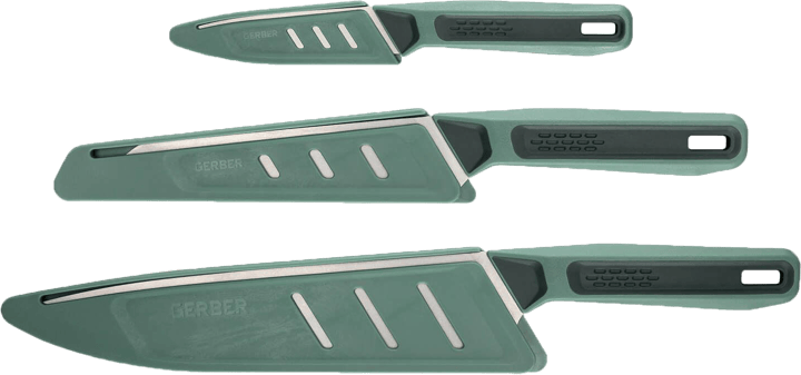 Gerber ComplEAT Knife Set Green Gerber Gerber ComplEAT Knife Set Green Gerber