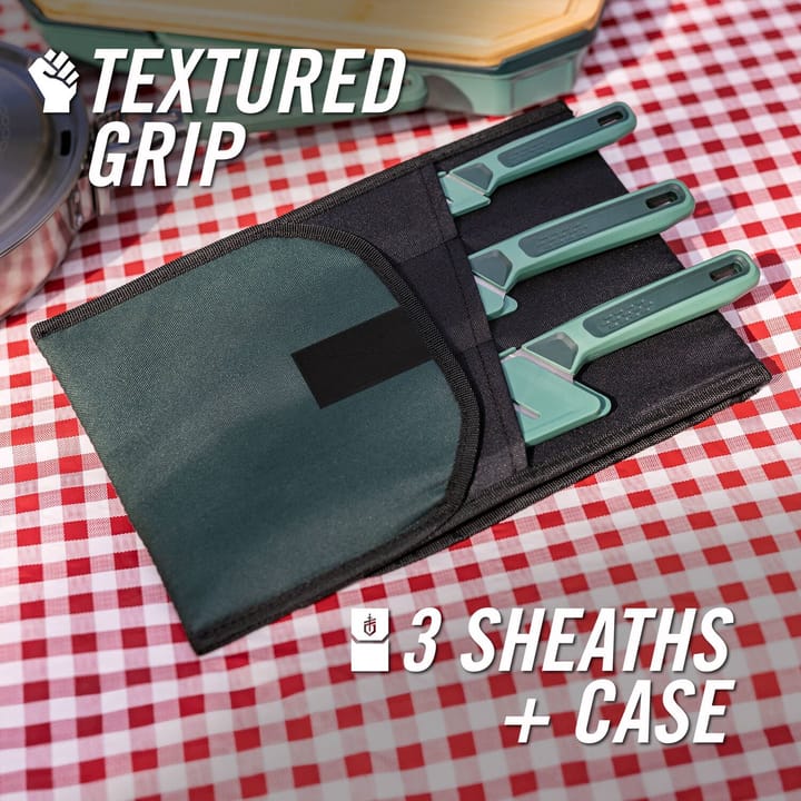 Gerber ComplEAT Knife Set Green Gerber