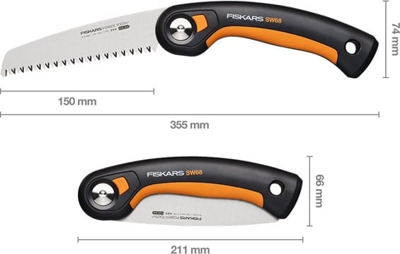 Fiskars Plus Grensag M SW68, foldbar Fiskars