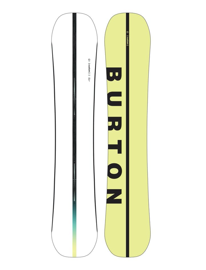 Burton Men's Custom Camber Snowboard Yellow/White Burton