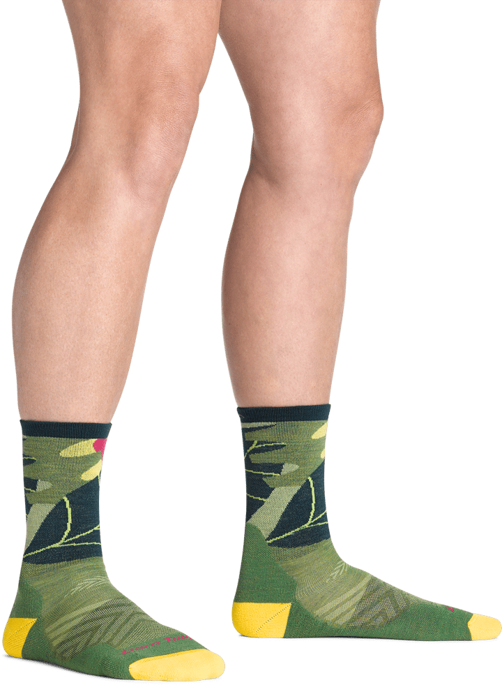 Darn Tough Women's Run Wild Micro Crew Ultra-Lightweight With Cushion  Palm Darn Tough